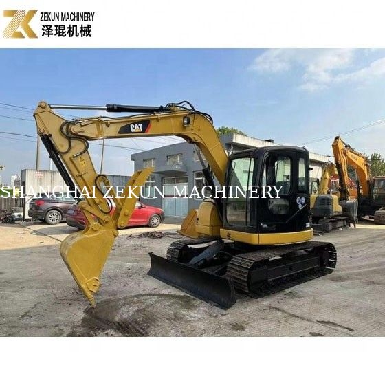 Χρησιμοποιούμενη εκσκαφέας 8 τόνων CAT 308 Crawler 308D Mini Bagger με εξαιρετικές επιδόσεις