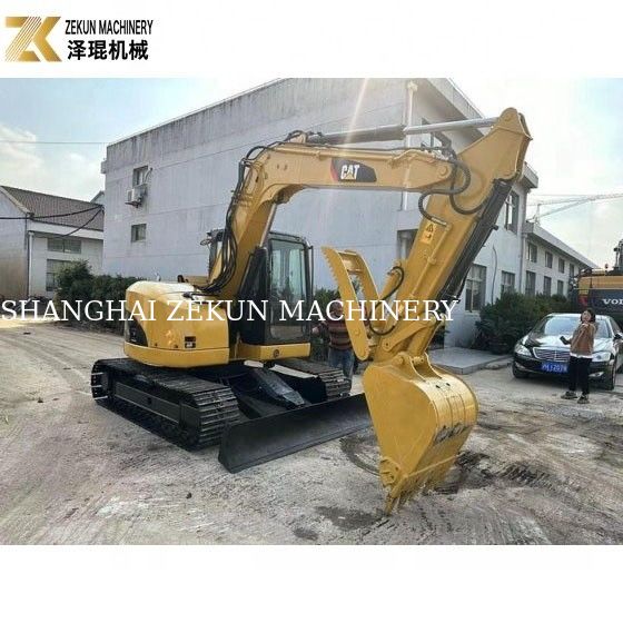 Χρησιμοποιούμενη εκσκαφέας 8 τόνων CAT 308 Crawler 308D Mini Bagger με εξαιρετικές επιδόσεις