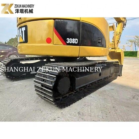 Χρησιμοποιούμενη εκσκαφέας 8 τόνων CAT 308 Crawler 308D Mini Bagger με εξαιρετικές επιδόσεις