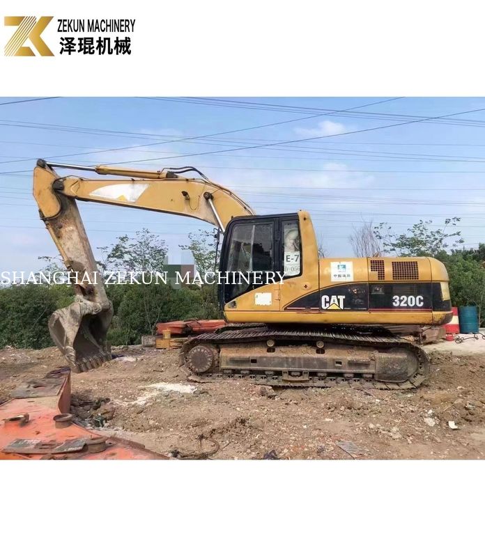 Χρησιμοποιούμενος CAT 320C Εκσκαφέας 320 Εργάσιμες ώρες 4001-6000 χωρητικότητα κουβάς 0,8m3