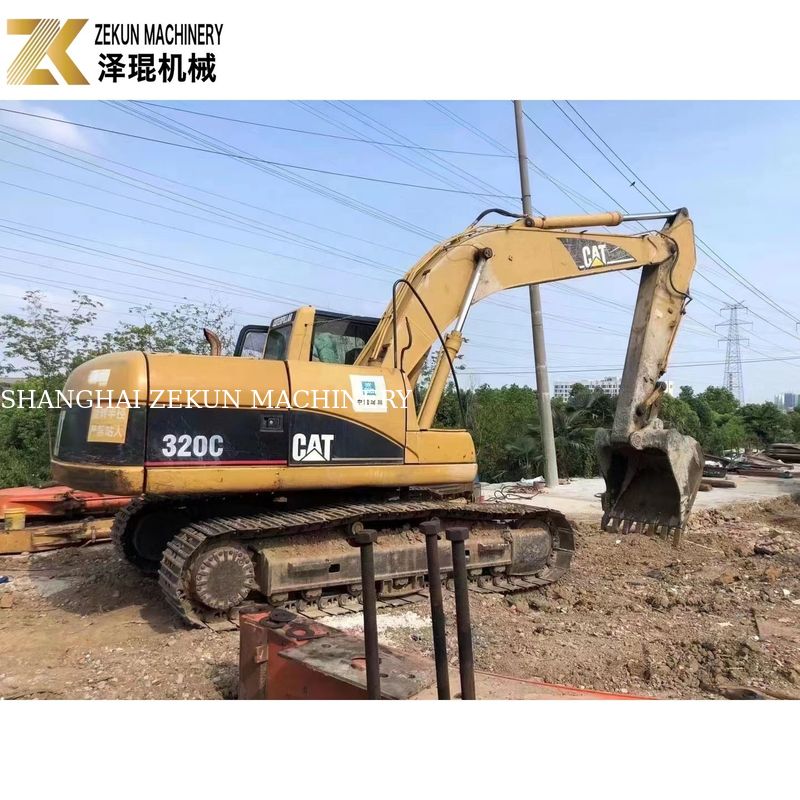 Χρησιμοποιούμενος CAT 320C Εκσκαφέας 320 Εργάσιμες ώρες 4001-6000 χωρητικότητα κουβάς 0,8m3