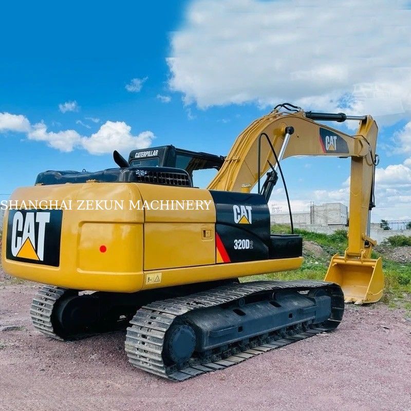 Υδραυλική αντλία Kawasaki Χρησιμοποιούμενη Cat 420F Backhoe Loader Caterpillar 416 420 Retro Excavator