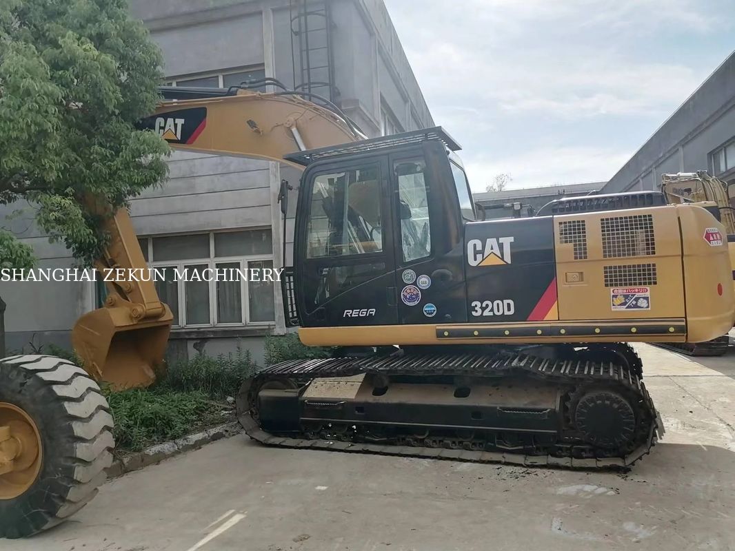 Υδραυλική αντλία Kawasaki Χρησιμοποιούμενη Cat 420F Backhoe Loader Caterpillar 416 420 Retro Excavator