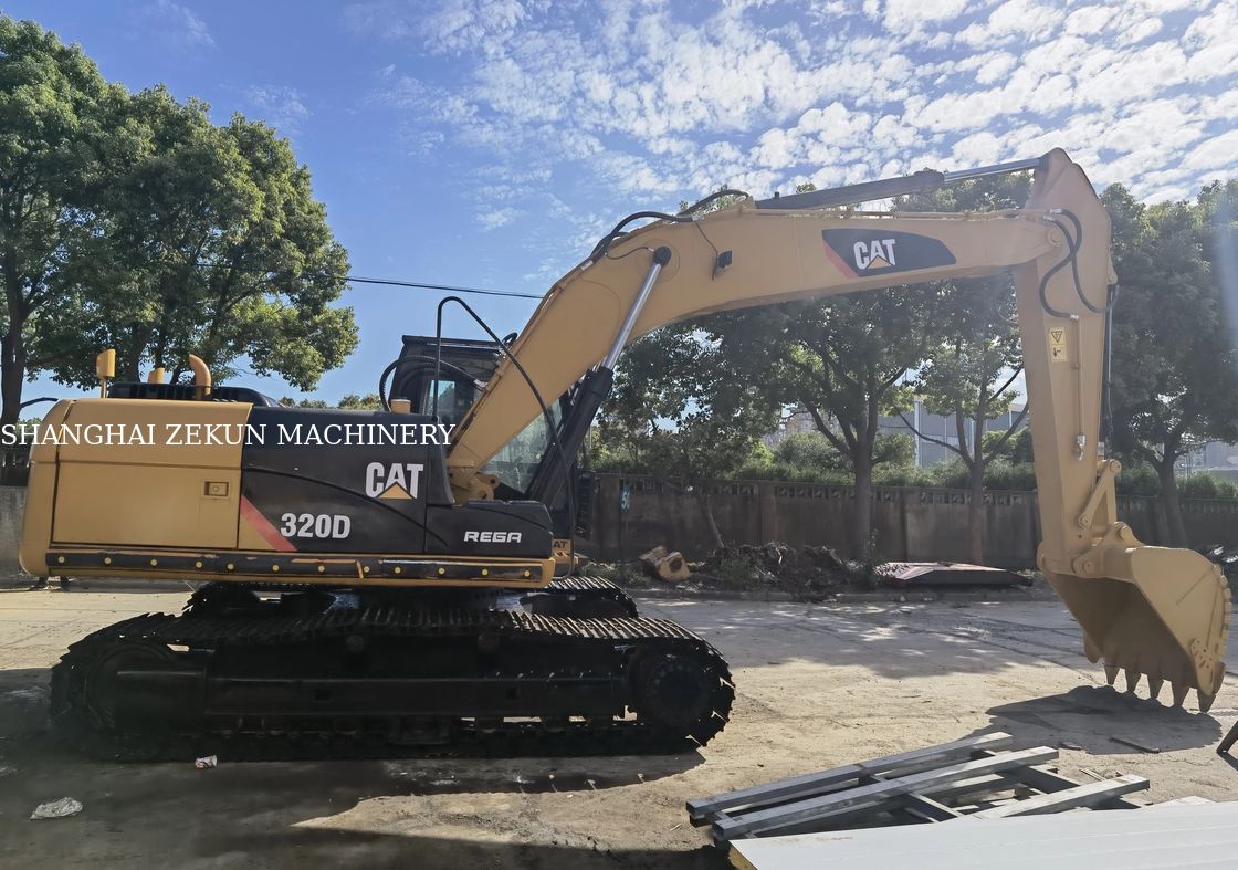 Υδραυλική αντλία Kawasaki Χρησιμοποιούμενη Cat 420F Backhoe Loader Caterpillar 416 420 Retro Excavator
