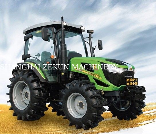 Πράσινο 100hp Τρακτέρ 4WD ολοκαίνουργιο Τρακτέρ για γεωργική χρήση