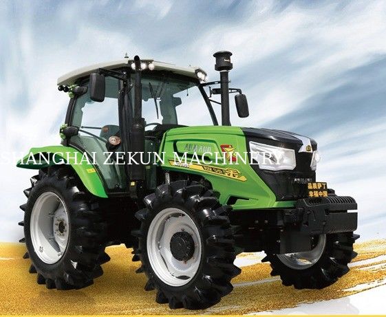 Πράσινο 100hp Τρακτέρ 4WD ολοκαίνουργιο Τρακτέρ για γεωργική χρήση