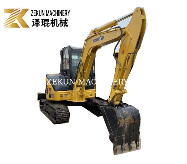 Δεύτερο χέρι Komatsu PC55MR-2 Εκσκαφέας με 28.5KW ισχύ και 0.2m3 χωρητικότητα κουβάς
