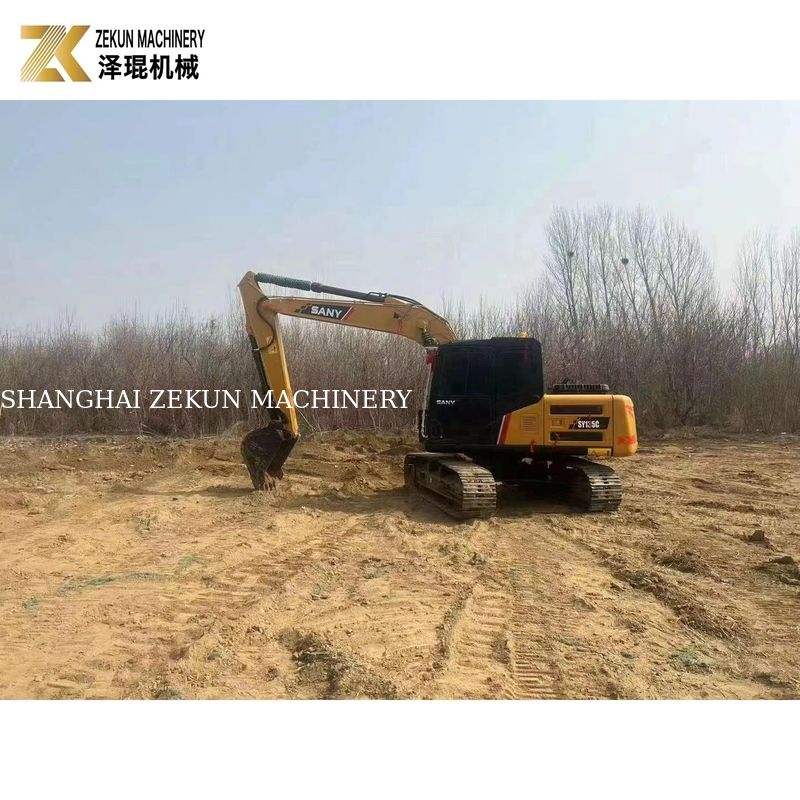 Μηχανική 13.5 Τόνων Χρησιμοποιούμενη Sany 135C Excavator 135C PRO 135C-9 Σχέδια βαρέων εργασιών