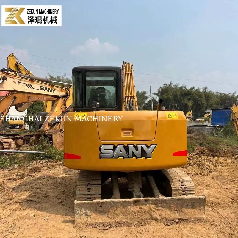 Έτος 2022 Χρησιμοποιηθέν 7.5T Sany 75C Excavator SY75C-8 SY75C PRO Δεύτερο χέρι σκάφτες