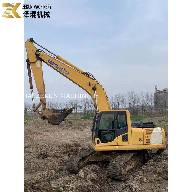 Χρησιμοποιούμενος εξορυκτής Komatsu 200 σε μεταχειρισμένο PC200-6 εξορυκτής λειτουργικό βάρος 20,15ton