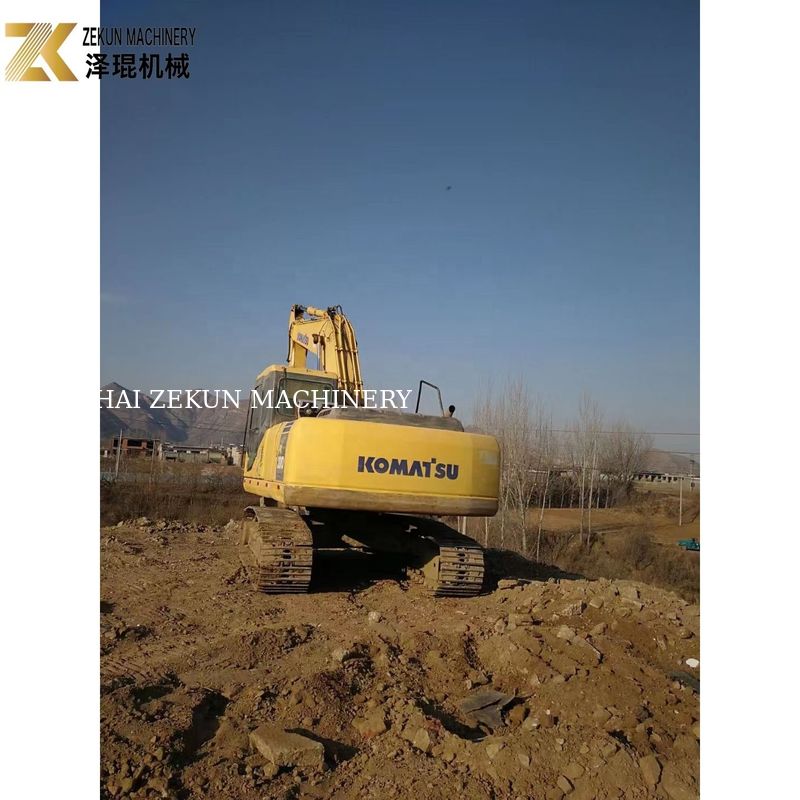 Η Komatsu PC200-7 Crawler Excavator 20 τόνων χρησιμοποιήθηκε το 2015 για κατασκευαστικά μηχανήματα