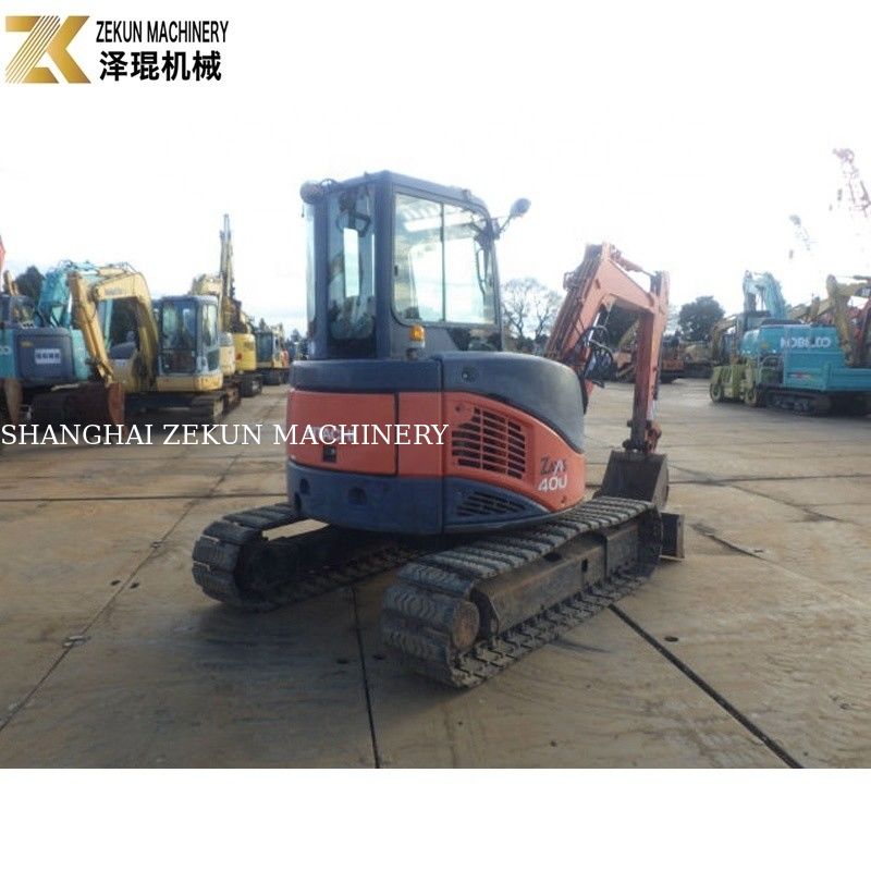 Χρησιμοποιούμενος εξορυκτής Hitachi zx40u 4 τόνους Εργασιακό βάρος 2001-4000 ώρες εργασίας