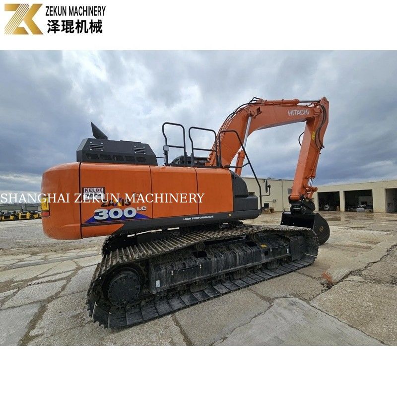 30 τόνους μεταχειρισμένης εκσκαφής Hitachi ZX300 ZX300LC-6 πώληση για την εκσκαφή κτιρίων το 2022