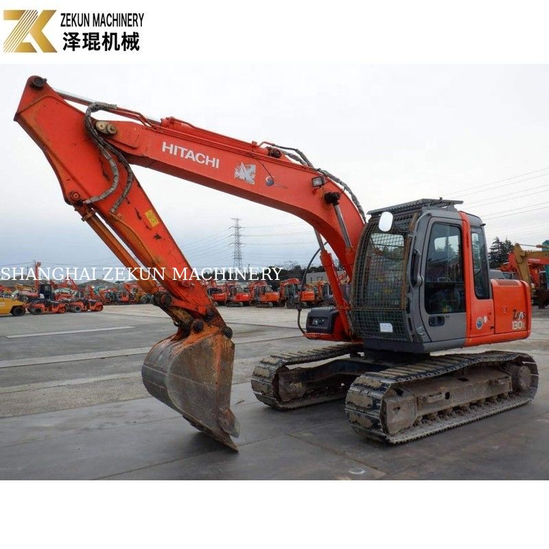 Χρησιμοποιούμενος εξορυκτής Hitachi ZX130 ZX130K ZX130H με Ιαπωνία Αρχική και σταθερή απόδοση