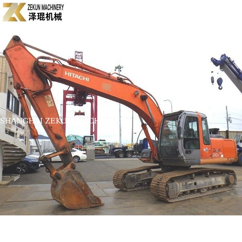 21 τόνους Χρησιμοποιούμενος Hitachi Zaxis 210 Excavator ZX210 Crawler Excavator με 1,0m3 χωρητικότητα κουβάς