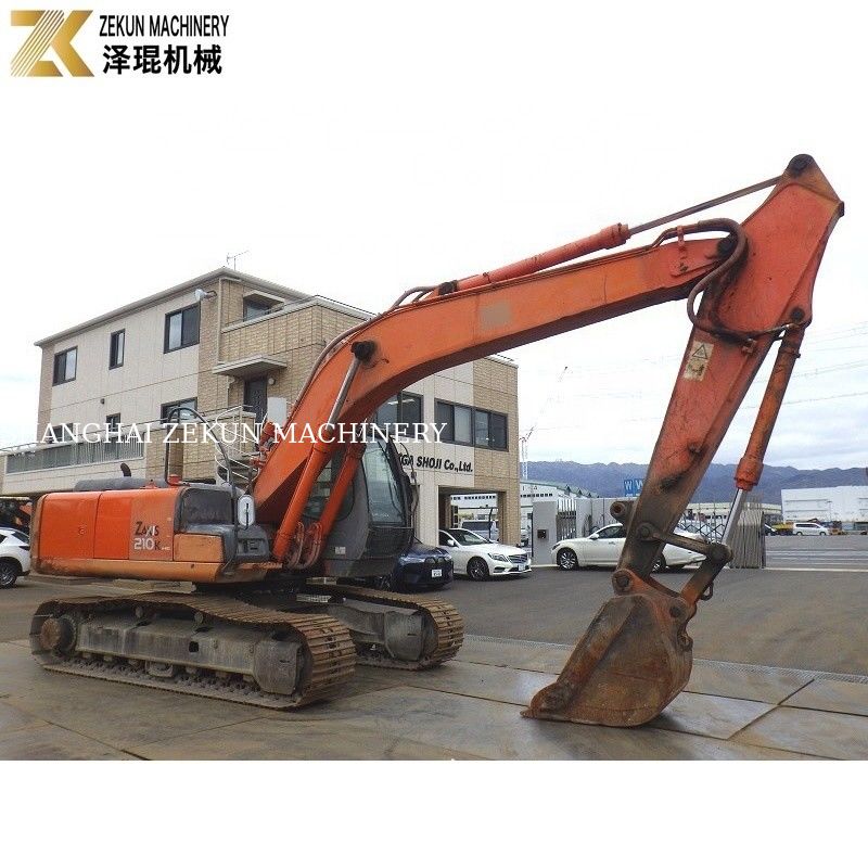 21 τόνους Χρησιμοποιούμενος Hitachi Zaxis 210 Excavator ZX210 Crawler Excavator με 1,0m3 χωρητικότητα κουβάς
