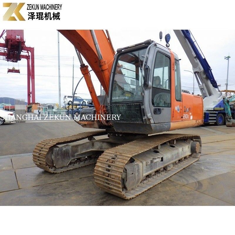 21 τόνους Χρησιμοποιούμενος Hitachi Zaxis 210 Excavator ZX210 Crawler Excavator με 1,0m3 χωρητικότητα κουβάς