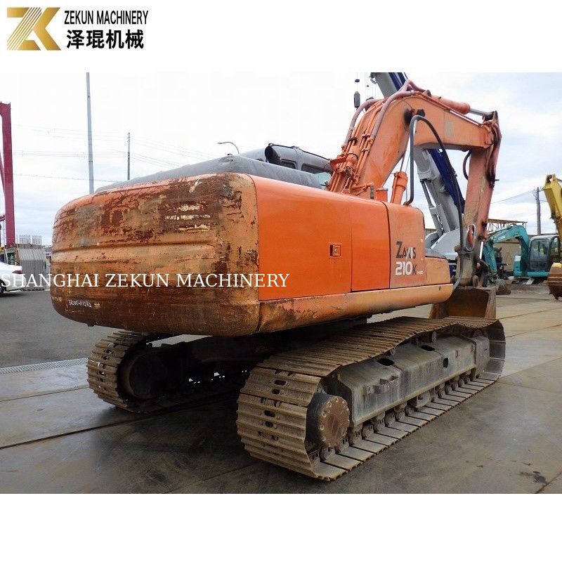 21 τόνους Χρησιμοποιούμενος Hitachi Zaxis 210 Excavator ZX210 Crawler Excavator με 1,0m3 χωρητικότητα κουβάς