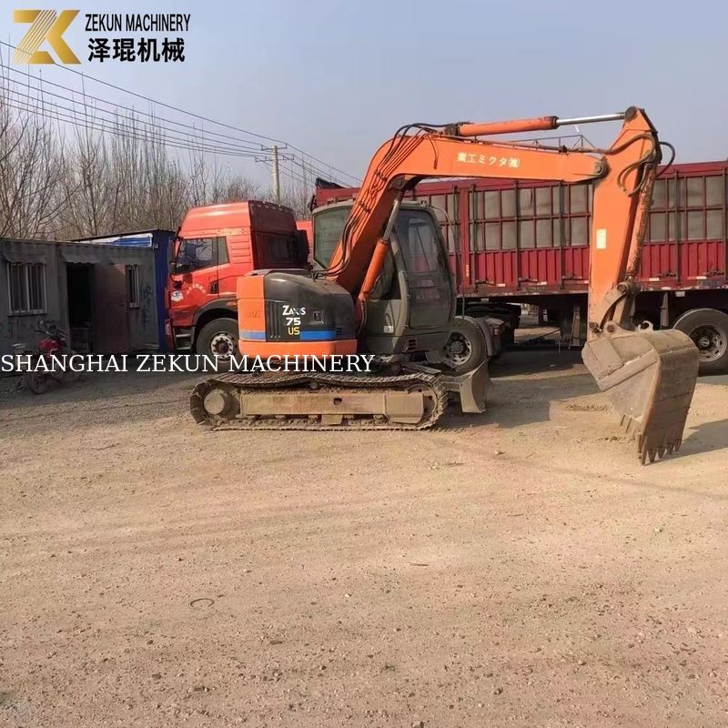 Χρησιμοποιούμενος εξορυκτής Hitachi ZX75 ZX75US ZX75US-3 από τον ιδιοκτήτη