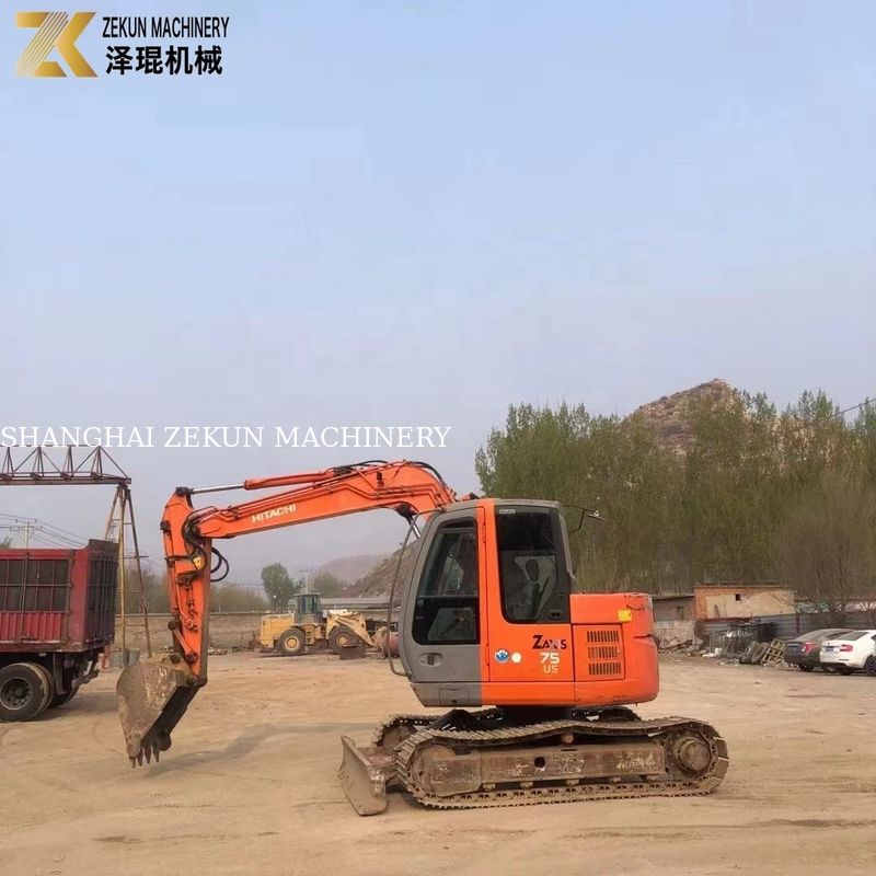 Χρησιμοποιούμενος εξορυκτής Hitachi ZX75 ZX75US ZX75US-3 από τον ιδιοκτήτη