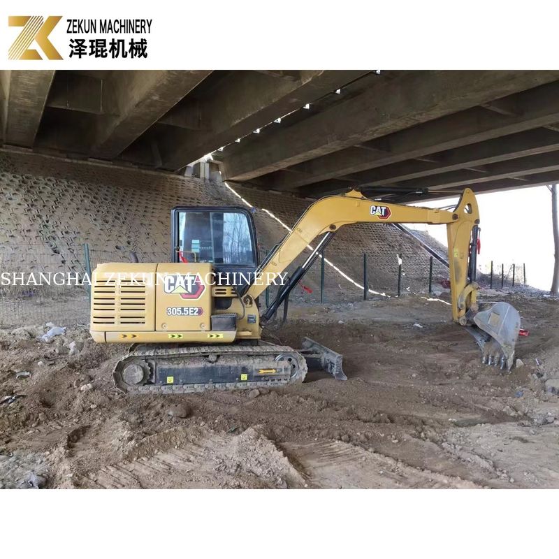 CAT 305.5E Χρησιμοποιούμενος Μίνι Εκσκαφέας. 5,5 τόνους. Αρχική μπογιά.