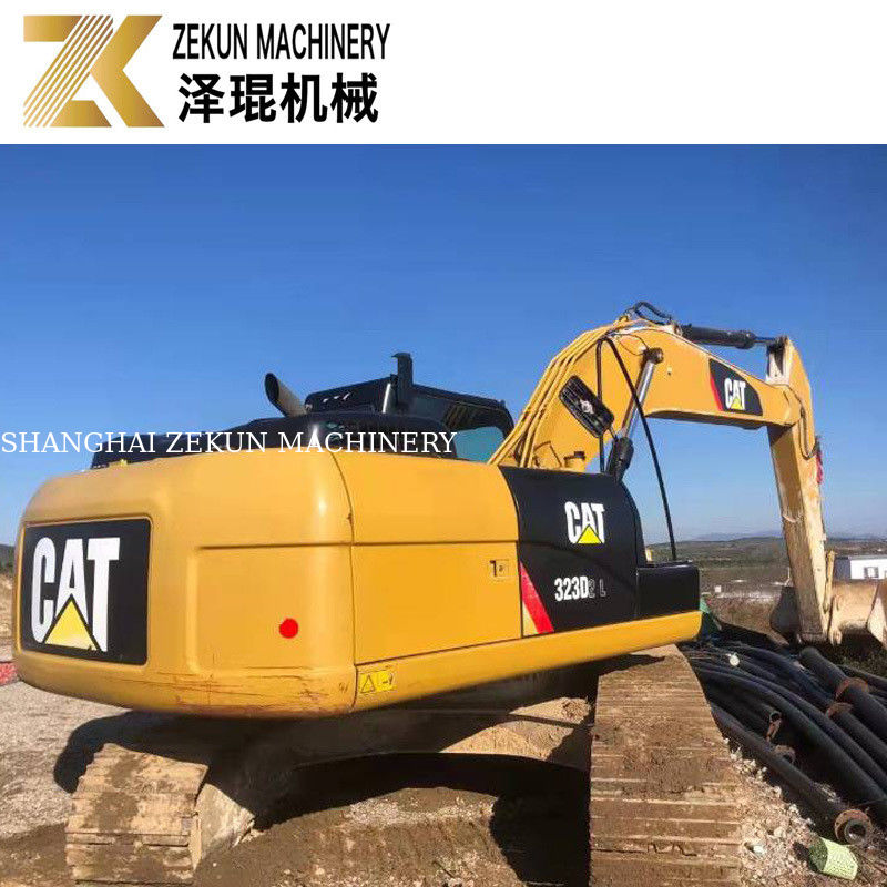 1.34m3 χωρητικότητα κουβάς χρησιμοποιείται Cat 323d2 Εκσκαφέας 323D2 για την κατασκευή σκάψιμο