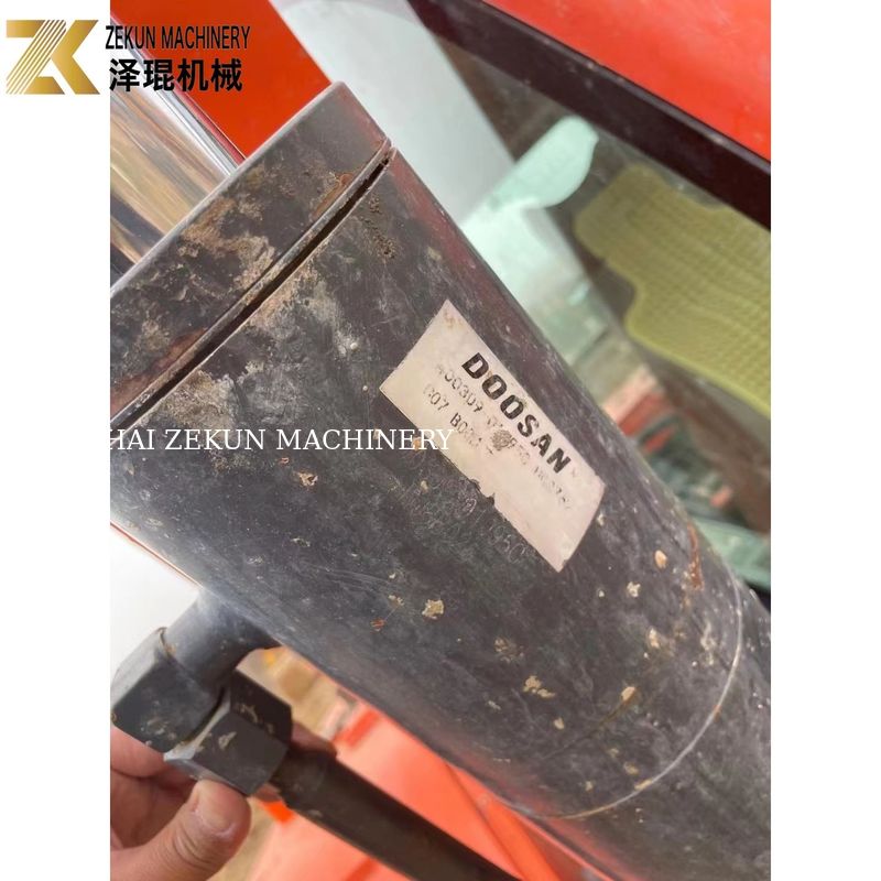 5 τόνων Doosan 55 εκσκαφέας DH55 Χρησιμοποιούμενος Doosan εκσκαφέας 0,175M3 κουβά