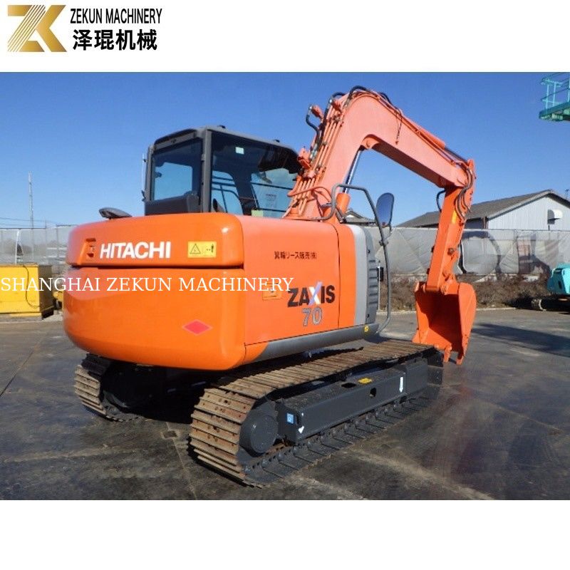 Μικρό Mini 7Ton Hitachi Zaxis 70 Crawler Excavator ZX70 με 2001-4000 ώρες εργασίας