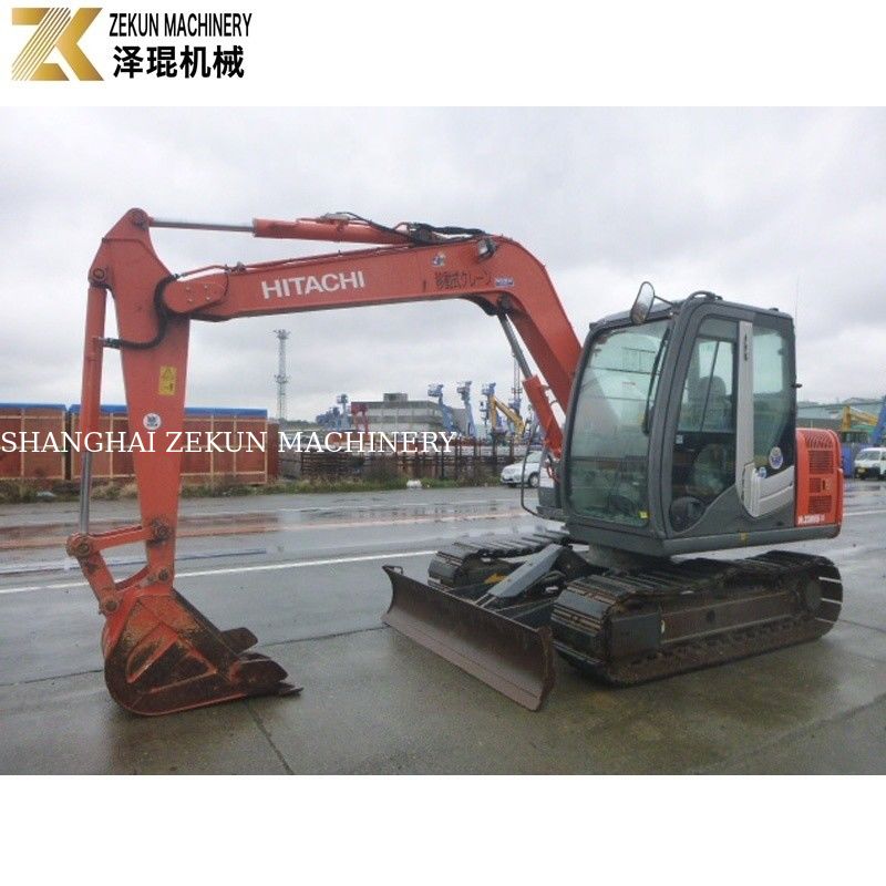 7 τόνων Hitachi ZX 70 Excavator με αντίχειρα και ισχυρό κινητήρα ISUZU για μικρά κουβά