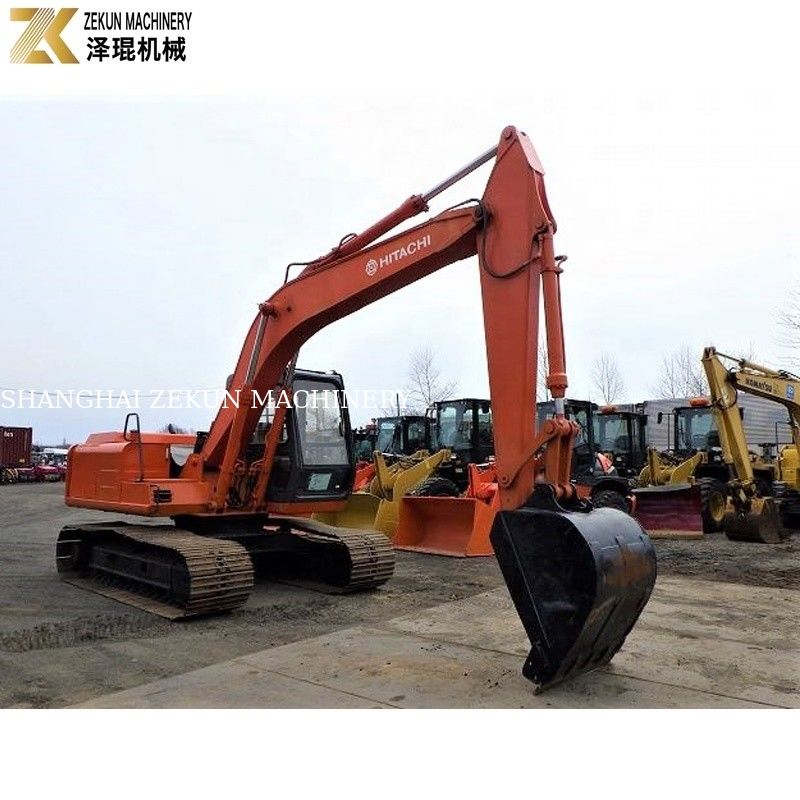 Η Hitachi EX120-1 εκσκαφέας για τροχιά σε οδικές κατασκευές κατασκευασμένη στην Ιαπωνία