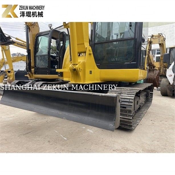 Μίνι εξορυκτής Komatsu PC56-7 με λειτουργικό βάρος 5 τόνων και ανθεκτικό κινητήρα ντίζελ