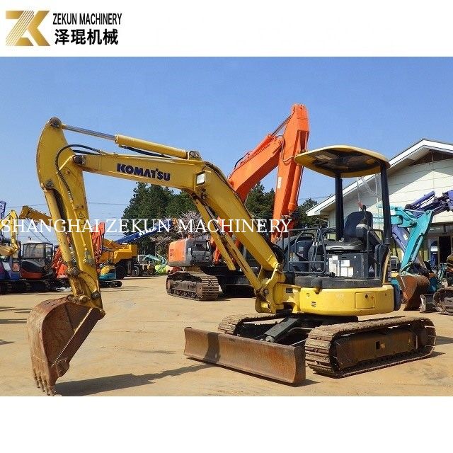 Μινι-μεγέθους Χρησιμοποιούμενο Komatsu PC35 Excavator 3ton λειτουργικό βάρος 3700 KG βάρος μηχανής