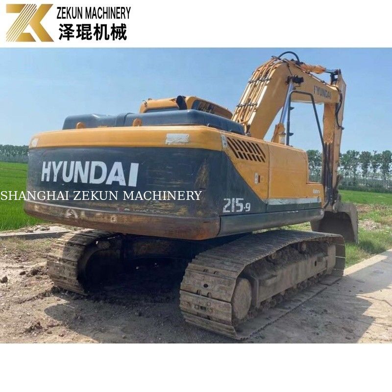 112KW 2018 Hyundai R215 Εκσκαφέας 215-9 21,5 Τόνων Δεύτερο Χέρι Εκσκαφέας