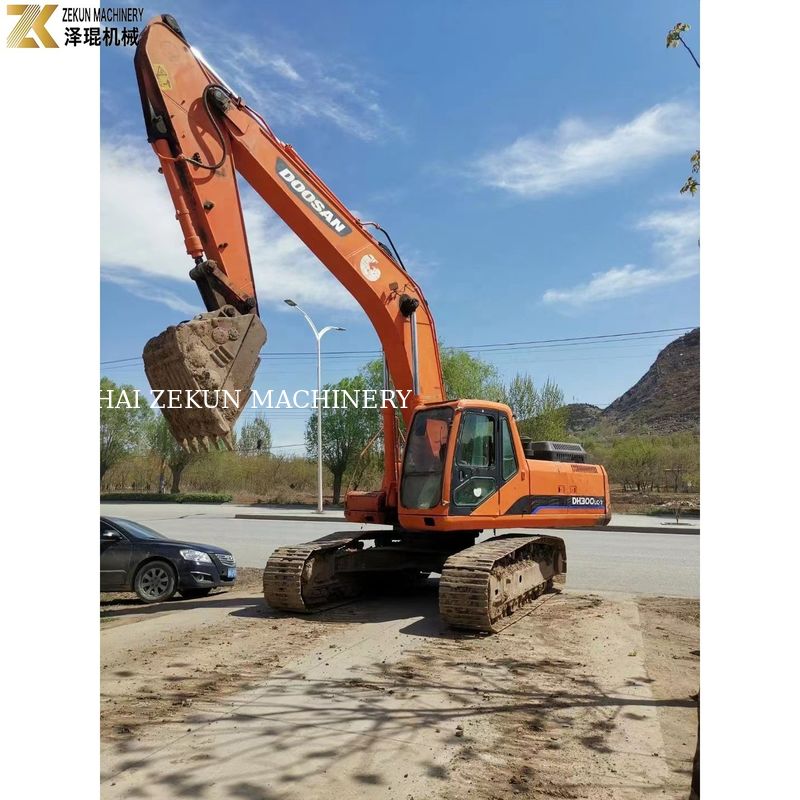 DH300-7 Χρησιμοποιούμενος εξορυκτής Doosan 30Ton 2017 έτος υδραυλικός κύλινδρος για την εξόρυξη