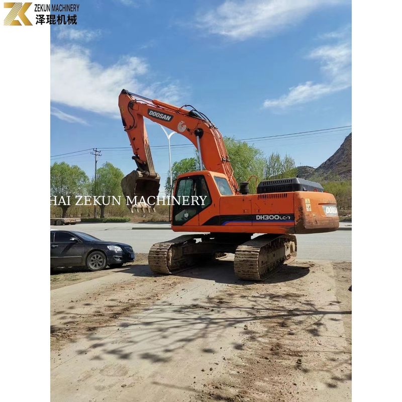 DH300-7 Χρησιμοποιούμενος εξορυκτής Doosan 30Ton 2017 έτος υδραυλικός κύλινδρος για την εξόρυξη