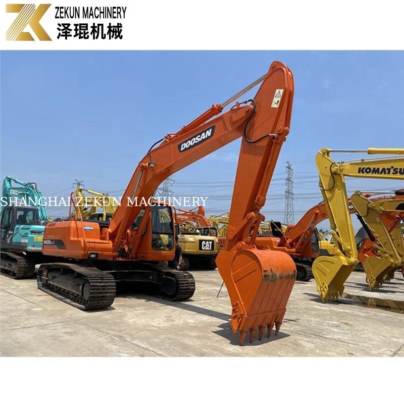 Χρησιμοποιούμενος σκάφτης 22 τόνων Doosan 220 Excavator DH220LC-7 Μηχανή 21400 K