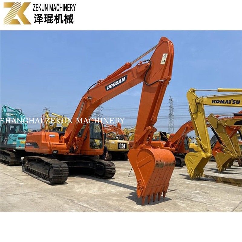 Χρησιμοποιούμενος σκάφτης 22 τόνων Doosan 220 Excavator DH220LC-7 Μηχανή 21400 K