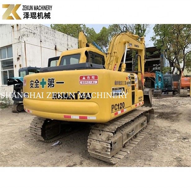 2016 Χρησιμοποιούμενο Komatsu PC120-6 Crawler Excavator 120 6 8 Για γεωργικές ανασκαφές