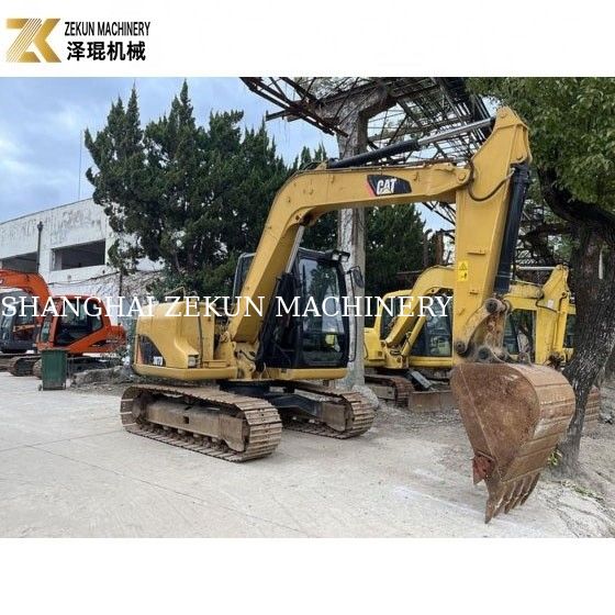 41.5KW Χρησιμοποιούμενος εκσκαφέας Cat 307 7 τόνων Χρησιμοποιούμενος εκσκαφέας Crawler