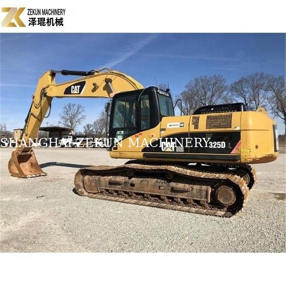 25 τόνων Caterpillar 325 Χρησιμοποιούμενη ανασκαφική μηχανή 140KW Κινούμενος τύπος αλυσίδας ανασκαφής