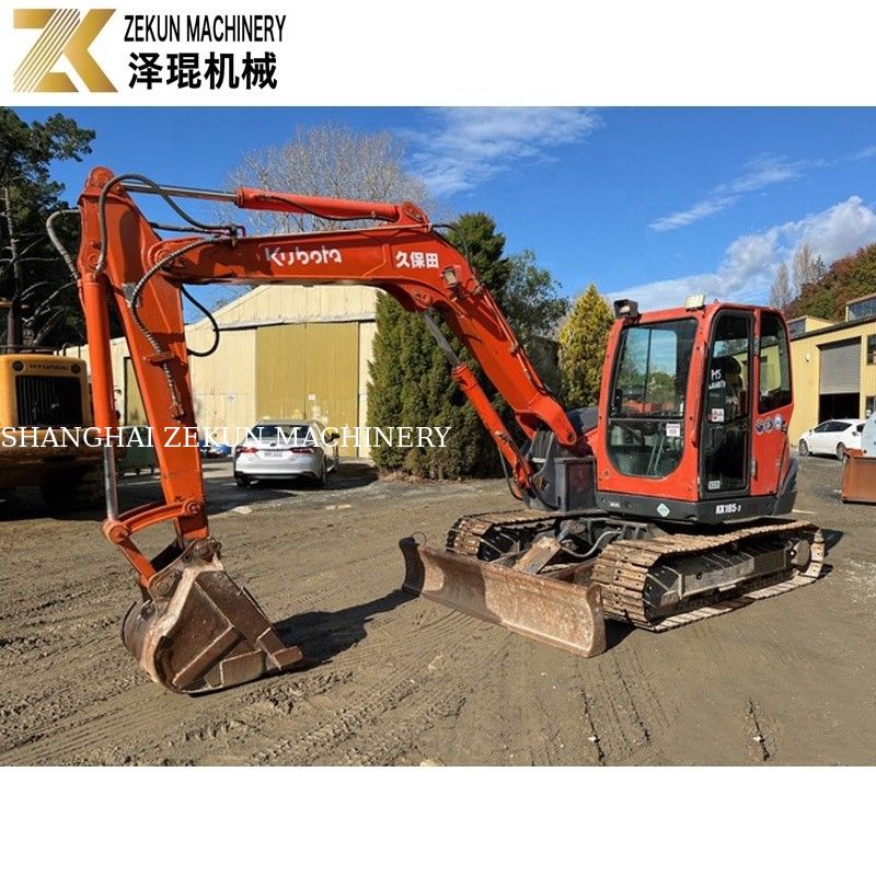 KX185 KX185-3 8 τόνων Μίνι Εκσκαφέας Kubota 185 Χρησιμοποιούμενη Εκσκαφέας