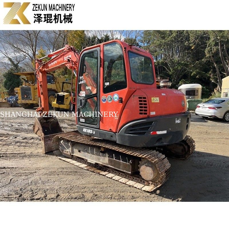 KX185 KX185-3 8 τόνων Μίνι Εκσκαφέας Kubota 185 Χρησιμοποιούμενη Εκσκαφέας