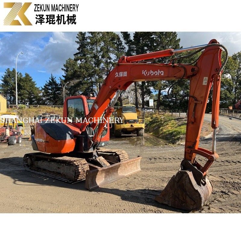 KX185 KX185-3 8 τόνων Μίνι Εκσκαφέας Kubota 185 Χρησιμοποιούμενη Εκσκαφέας