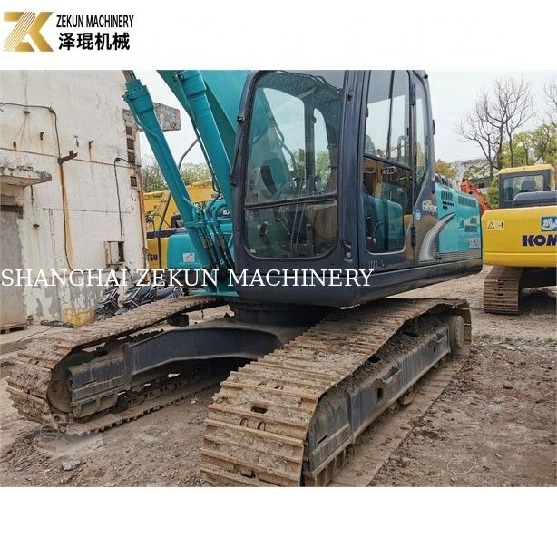 Αρχικό σχέδιο Χρησιμοποιούμενο Kobelco SK 200 200-8 Μπλε μεταχειρισμένο εξορυκτικό