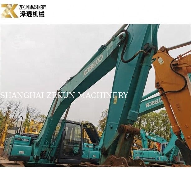 Αρχικό σχέδιο Χρησιμοποιούμενο Kobelco SK 200 200-8 Μπλε μεταχειρισμένο εξορυκτικό