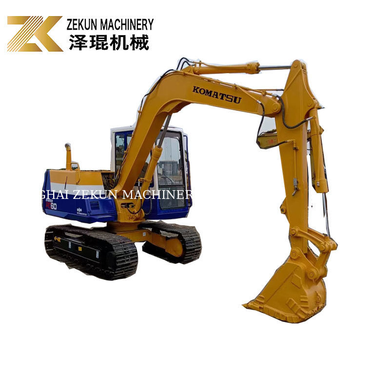 Ιαπωνία Komatsu PC60-6 Εκσκαφέας με χαμηλό λειτουργικό βάρος 6 τόνων και σε καλή κατάσταση