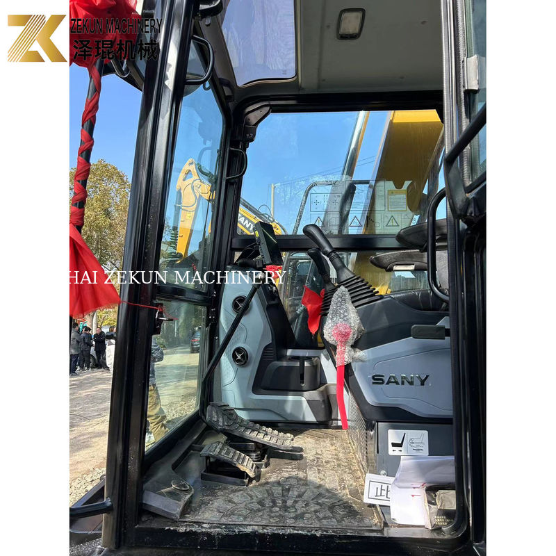 Δεύτερο χέρι Sany SY75C Pro 7.5 τόνων Mini Crawler Digger με κινητήρα ISUZU