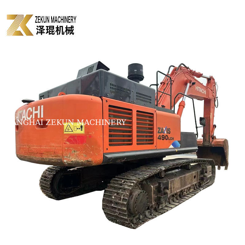Αρχική 49T Hitachi ZX 490 LCA-5A Χρησιμοποιούμενος σκάφτης με άλλο υδραυλικό σύστημα