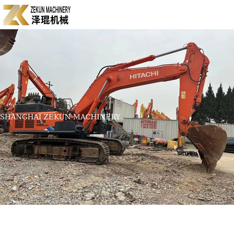 Αρχική 49T Hitachi ZX 490 LCA-5A Χρησιμοποιούμενος σκάφτης με άλλο υδραυλικό σύστημα