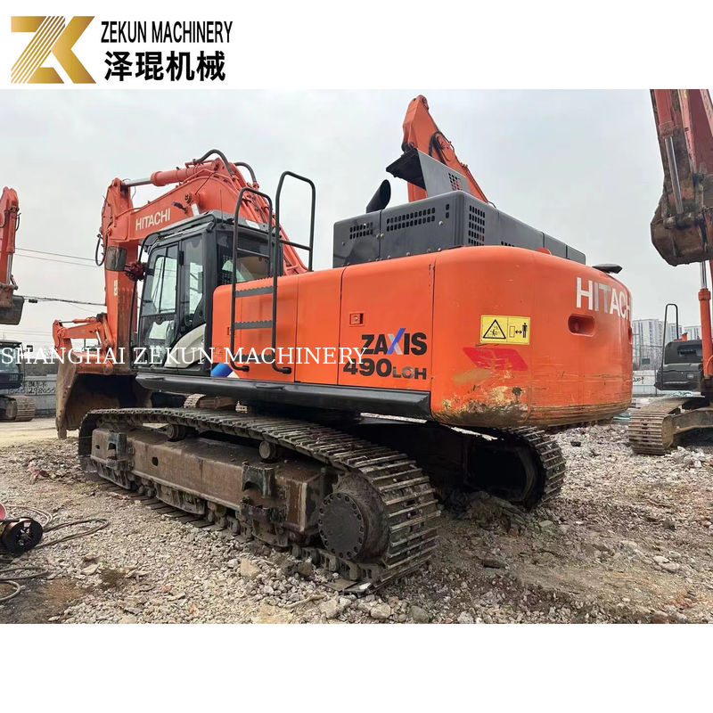 Αρχική 49T Hitachi ZX 490 LCA-5A Χρησιμοποιούμενος σκάφτης με άλλο υδραυλικό σύστημα